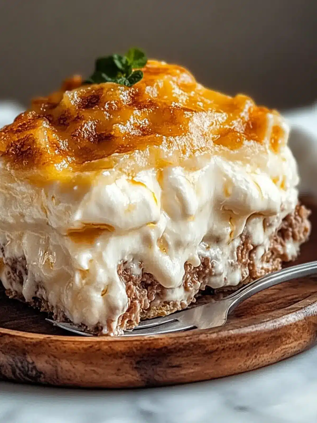 Käse Fleischlaib Auflauf: Komfortessen für die ganze Familie 3 Käse Fleischlaib Auflauf