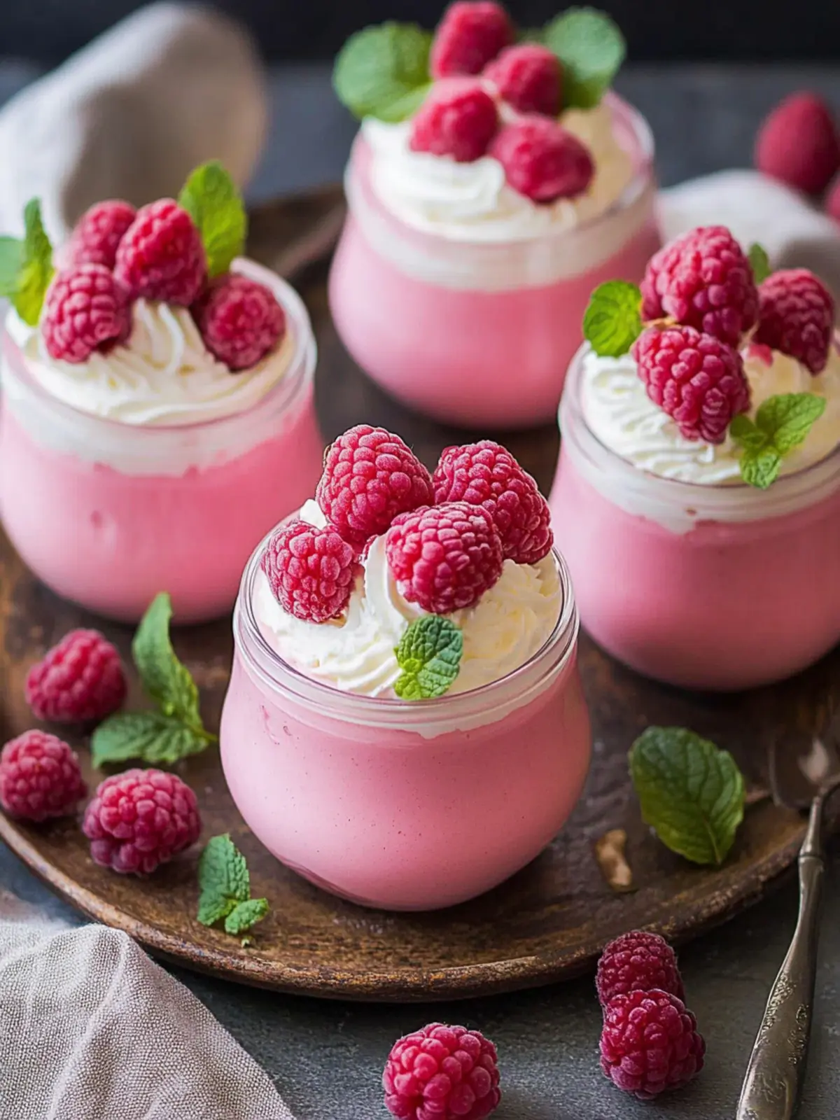 Himbeer-Käsekuchen-Mousse: Sommerlich lecker und ohne Backen 4 Himbeer-Käsekuchen-Mousse