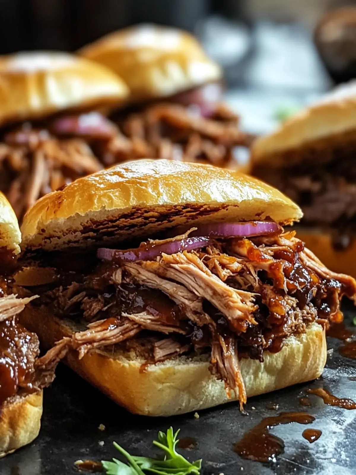 Crockpot BBQ Rindfleisch Sandwiches – Der perfekte Sattmacher 3 Crockpot BBQ Rindfleisch Sandwiches