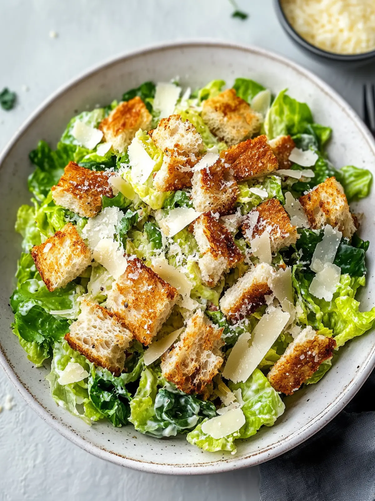 Caesar-Salat mit knusprigem Hühnertraum für jeden Tag 5 CAESAR-SALAT MIT KNUSPRIGEM HÜHNCHEN