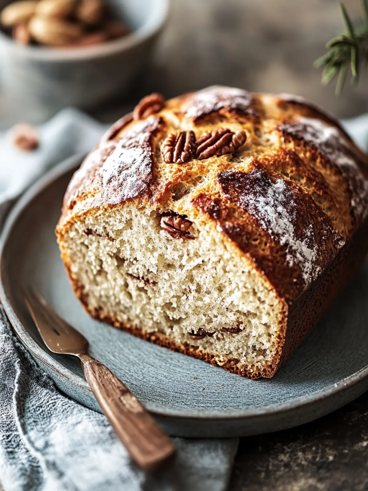 Süßes Alabama Pekannussbrot – Einfach, lecker und budgetfreundlich 4 Süßes Alabama Pekannussbrot