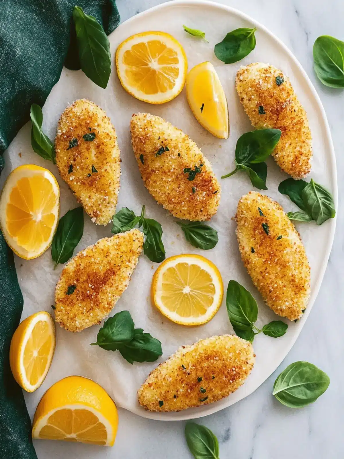 Gebackene Hähnchenstreifen: Knusprig, gesund und lecker! 2 Gebackene Hähnchenstreifen