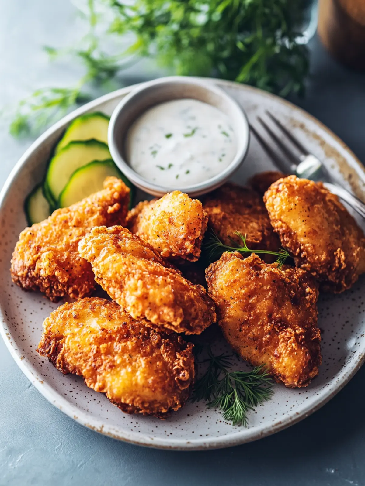 Eingelegtes Keto-Frittierter Hühnchen: Der perfekte Genuss ohne Kohlenhydrate 4 Eingelegtes Keto-Frittierter Hühnchen