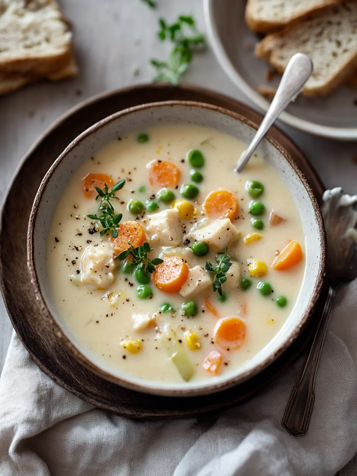 Cremige TUNA SUPPE für schnelle Wohlfühlmomente zu Hause 4 Creme TUNA SUPPE