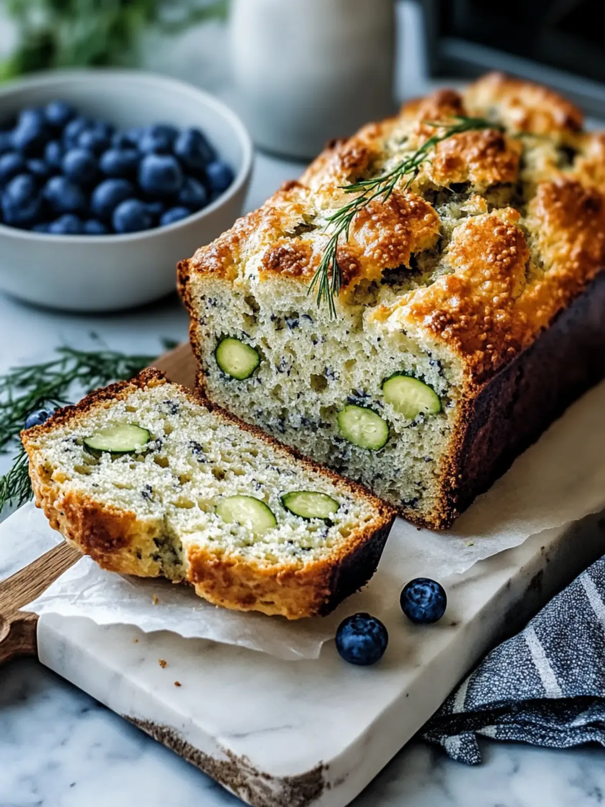Leckeres Blaubeer-Zucchini-Brot für guilt-free Genuss zuhause 5 Leckeres Blaubeer-Zucchini-Brot, das guilt-free Genuss ist