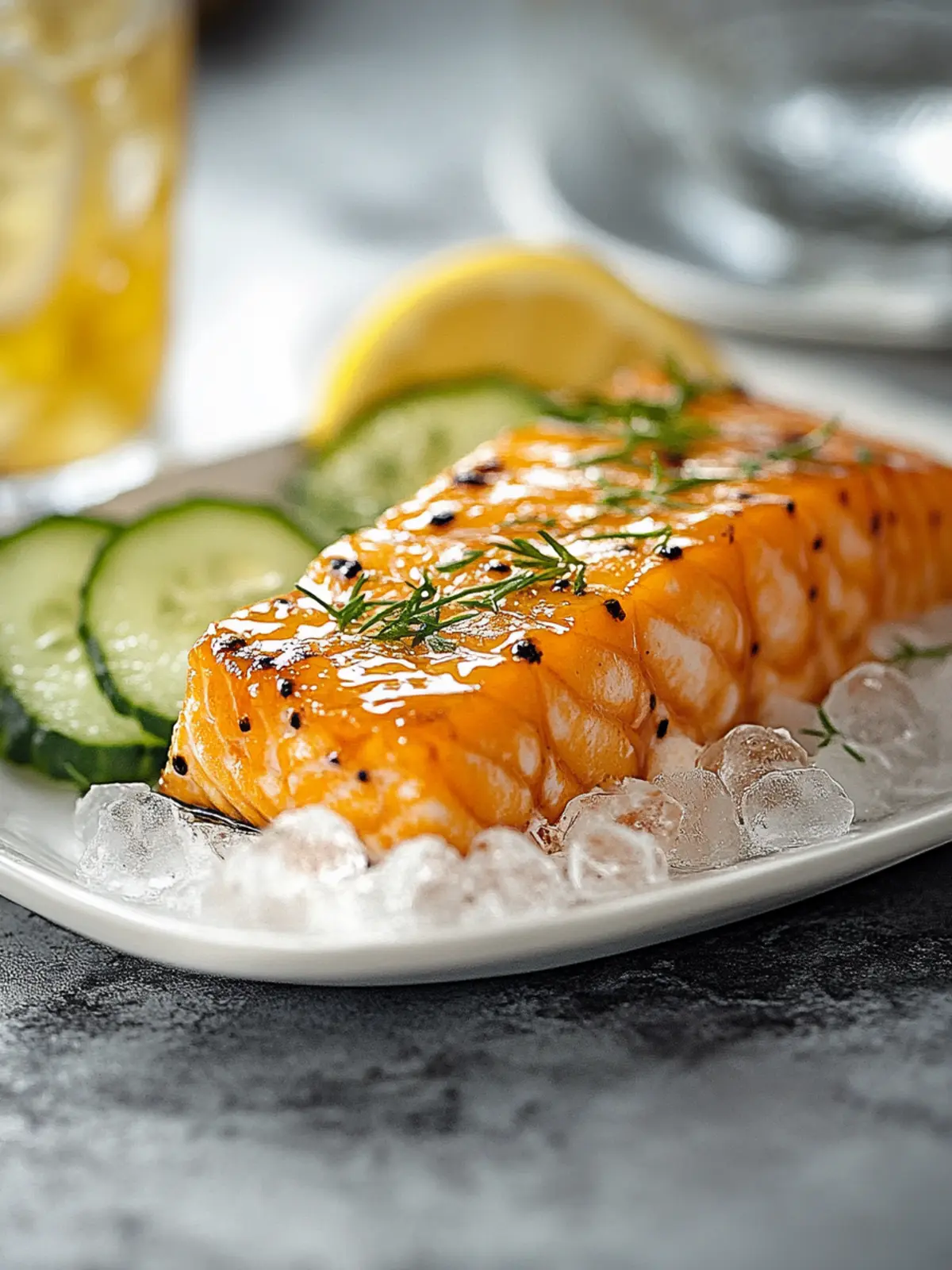 Bester heißer Honig-glasiierter Lachs – Süß und würzig genießen 4 Bester heißer Honig-glasiierter Lachs – Einfaches, süßes und würziges Abendessen