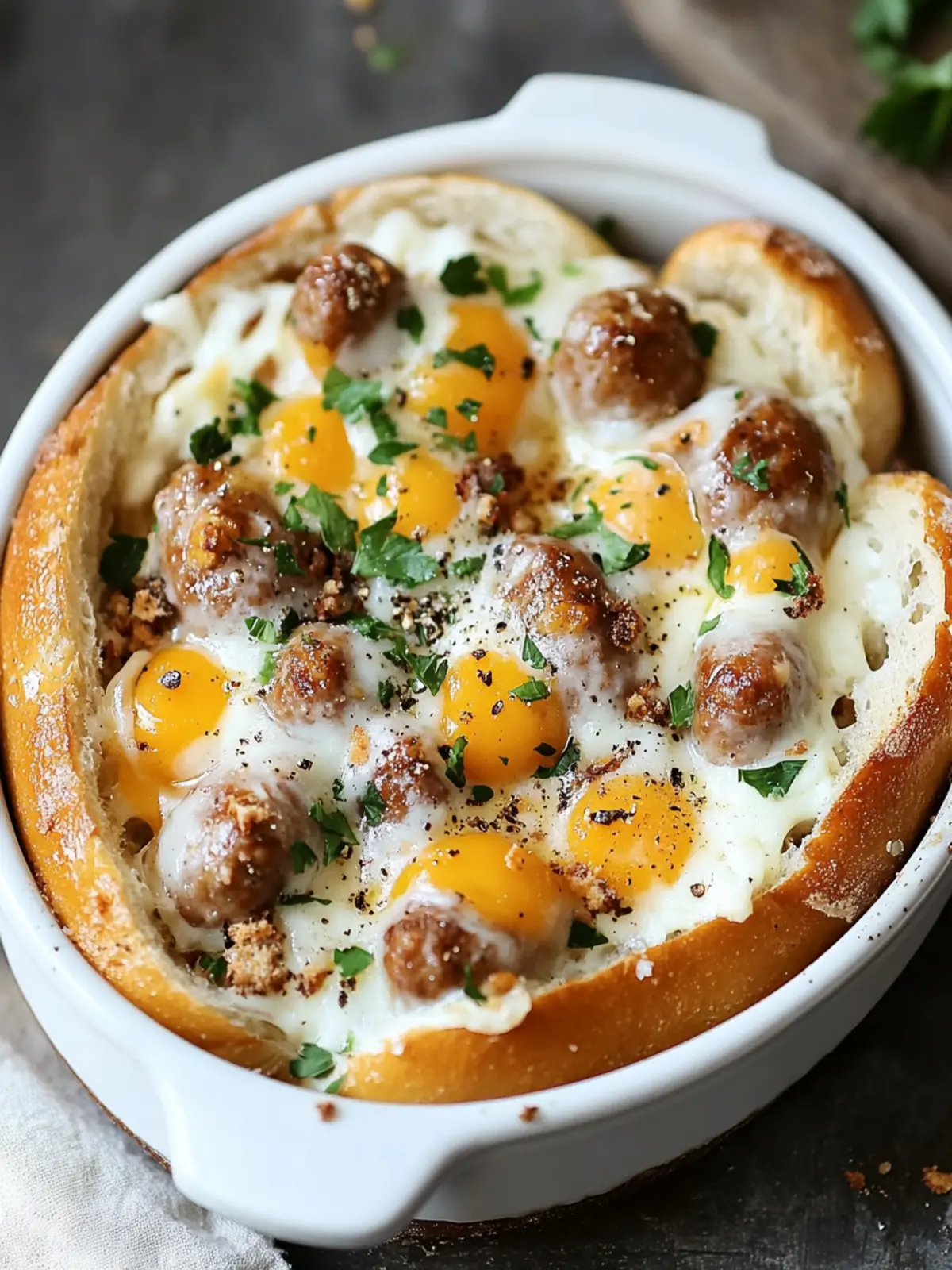 Das ultimative Frühstückswurstauflauf Rezept für Brunch-Liebhaber 5 Das ultimative Frühstückswurstauflauf Rezept