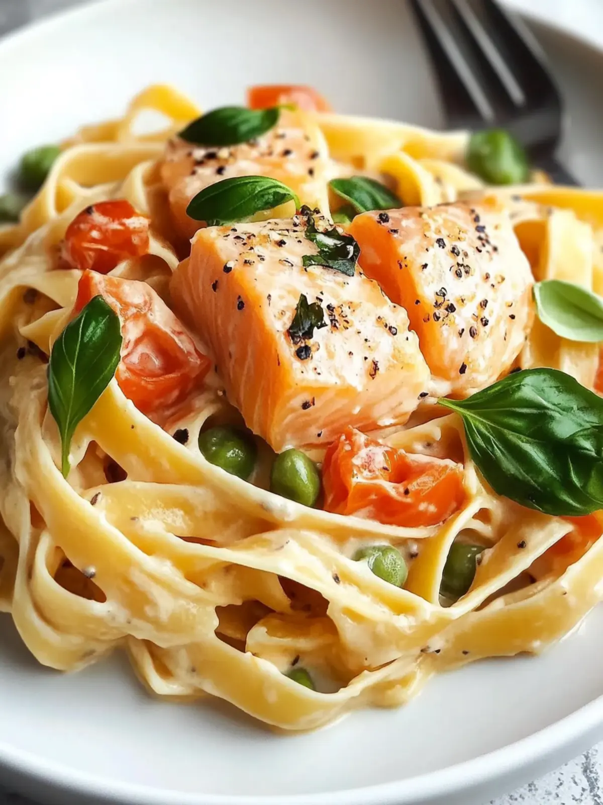 Cremige Lachs-Pasta Rezept in 25 Minuten für Genussmoment 2 Cremige Lachs-Pasta Rezept in 25 Minuten