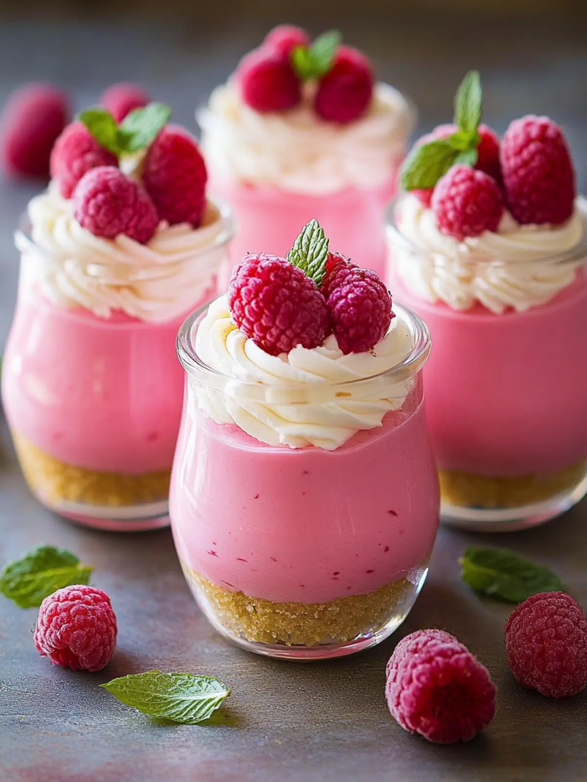 Himbeer-Käsekuchen-Mousse: Sommerlich lecker und ohne Backen 5 Himbeer-Käsekuchen-Mousse