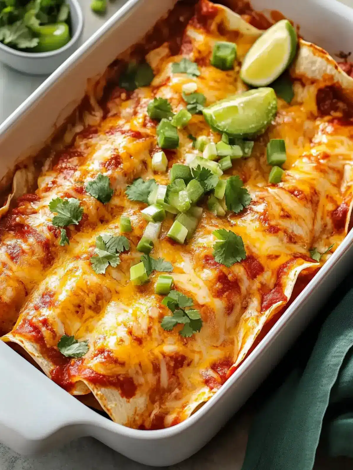 Einfache Crock-Pot-Hühnchen-Enchiladas für stressfreie Abende 3 Einfache Crock-Pot-Hühnchen-Enchiladas