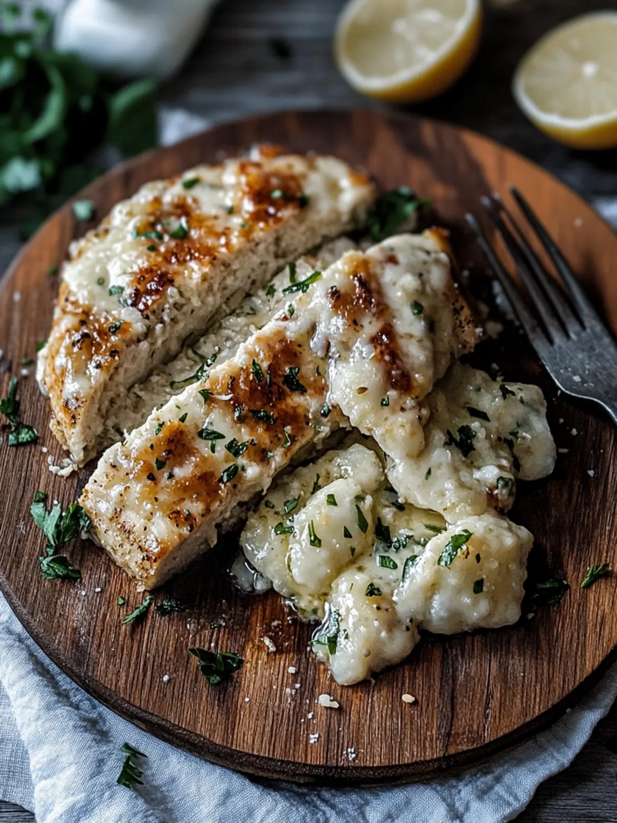 Saftiger Knoblauch Parmesan Hühnchen Fleischlaib für echte Genussmomente 2 Saftiger Knoblauch Parmesan Hühnchen Fleischlaib