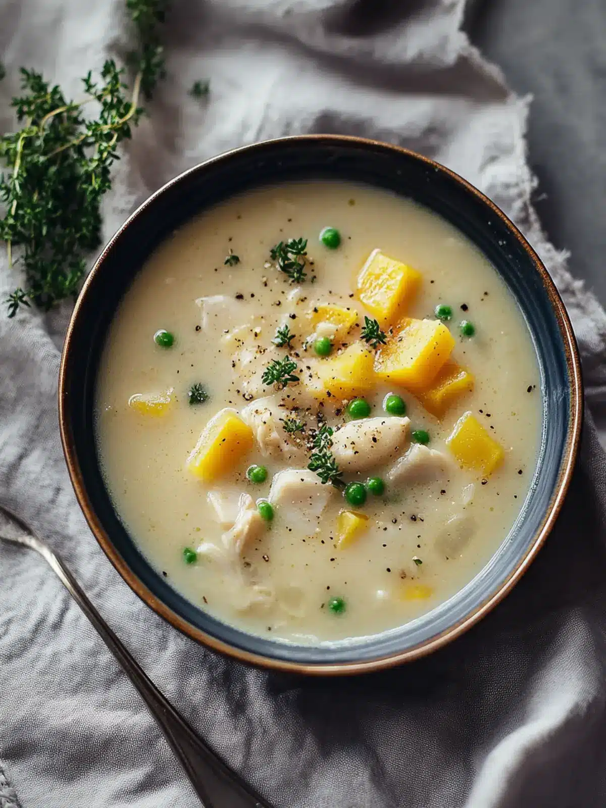 Cremige TUNA SUPPE für schnelle Wohlfühlmomente zu Hause 5 Creme TUNA SUPPE