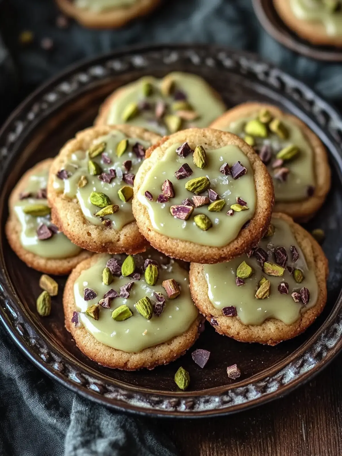 Pistaziencreme-Schokoladenstückchen-Kekse, die du lieben wirst 4 Pistaziencreme-Schokoladenstückchen-Kekse, die du täglich verlangen wirst