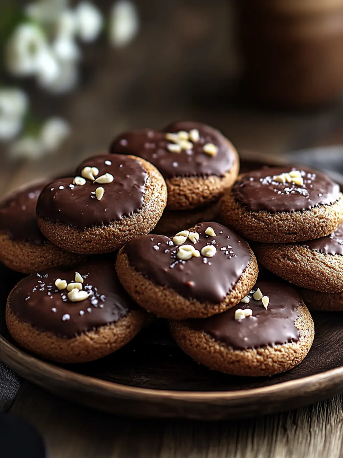 Herzförmige Schokoladenkekse für den perfekten Valentinstag 4 Herzförmige Schokoladenkekse
