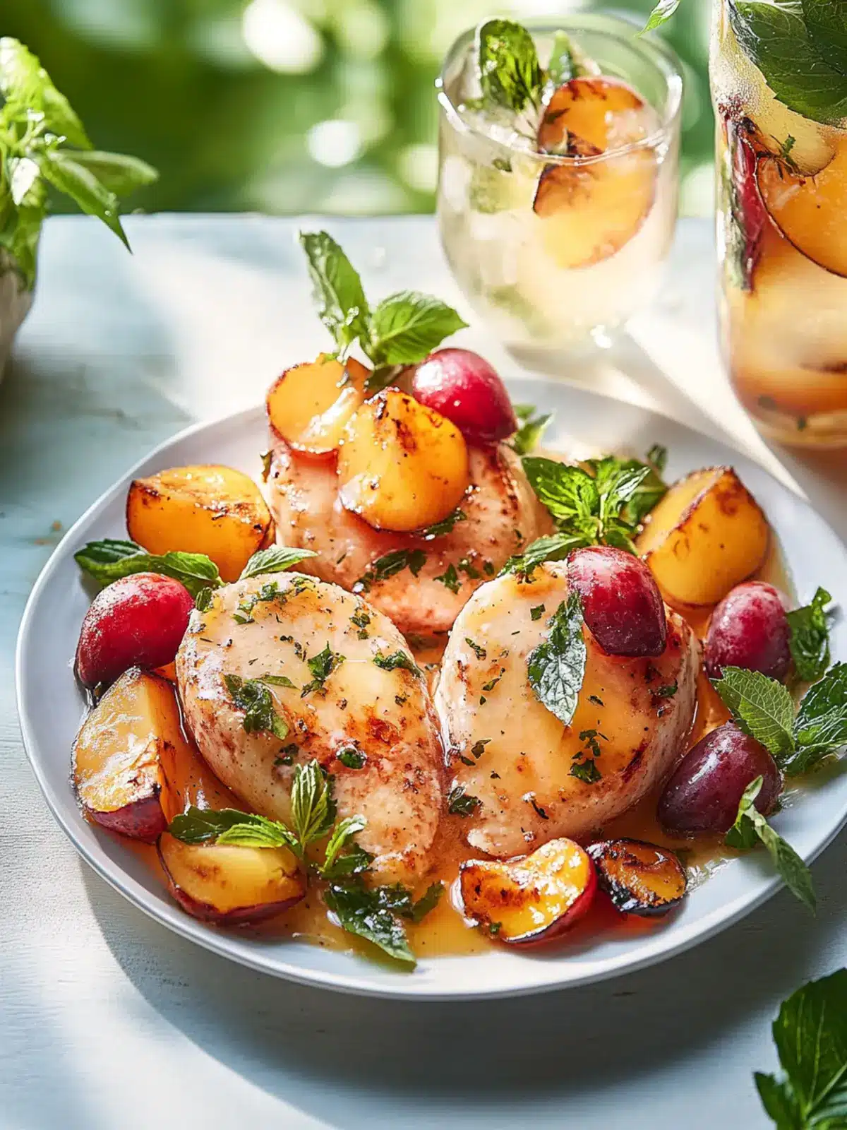 Sizzelnde Sommerfreude: Hähnchenbrust mit Pfirsichen genießen 4 Sizzelnde Sommerfreude: Hähnchenbrust mit Pfirsichen