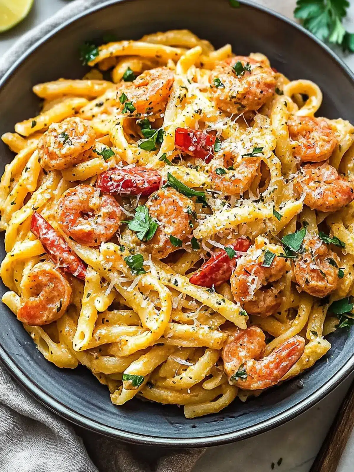 Unwiderstehliches cremiges Cajun-Pasta-Rezept für Genussmomente 2 Unwiderstehliches cremiges Cajun-Pasta-Rezept, das Sie lieben werden