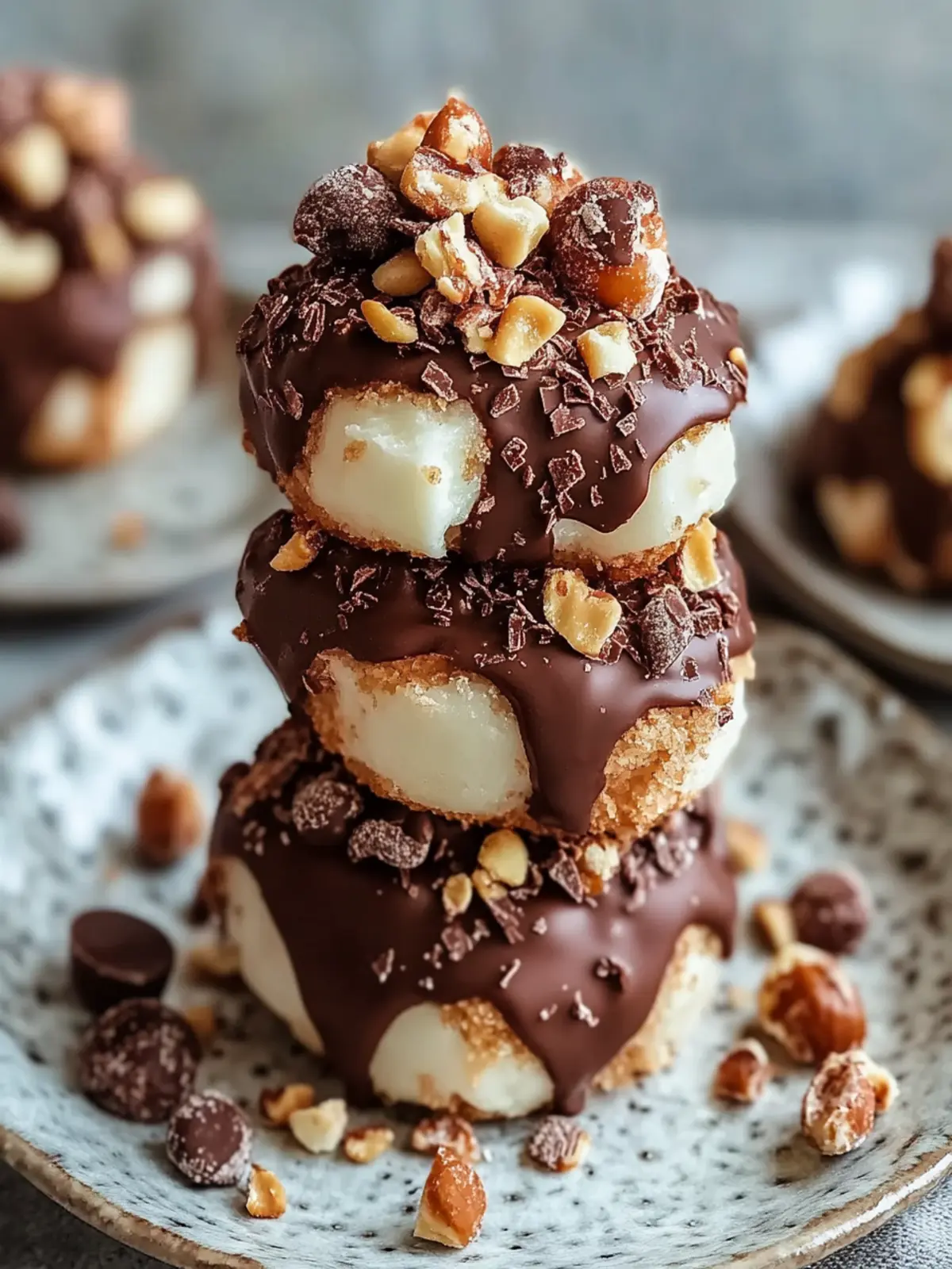 Schokoladen-Haselnusskekse mit Nougat – Himmlisch lecker! 3 Schokoladen-Haselnußkekse mit Nougat und Schokolade