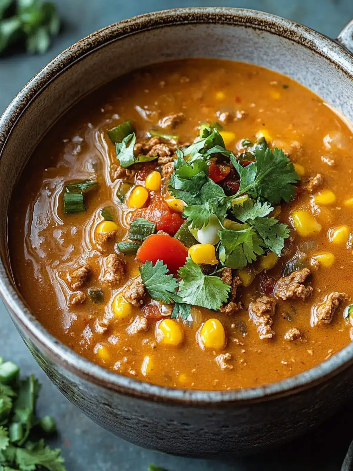 Sizzling Ground Beef Enchilada Suppe: Herzliche Freude für die Seele 5 Sizzling Ground Beef Enchilada Suppe: eine herzliche Freude