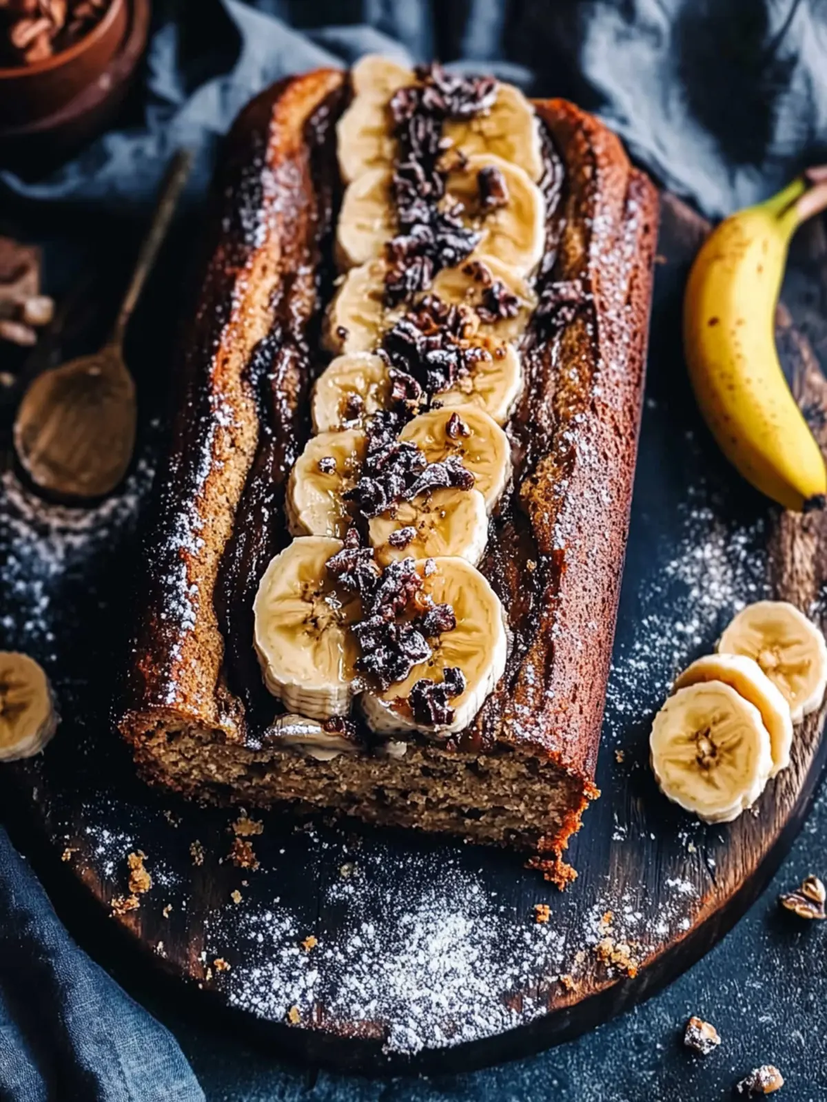 Saftiges Bananenbrot ohne Ei – Einfach und Lecker! 3 Bananenbrot
