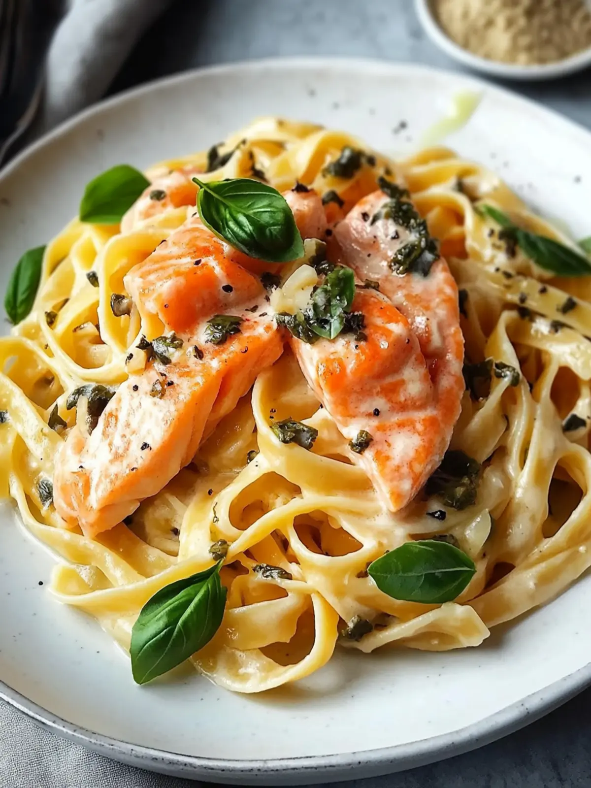 Cremige Lachs-Pasta Rezept in 25 Minuten für Genussmoment 4 Cremige Lachs-Pasta Rezept in 25 Minuten