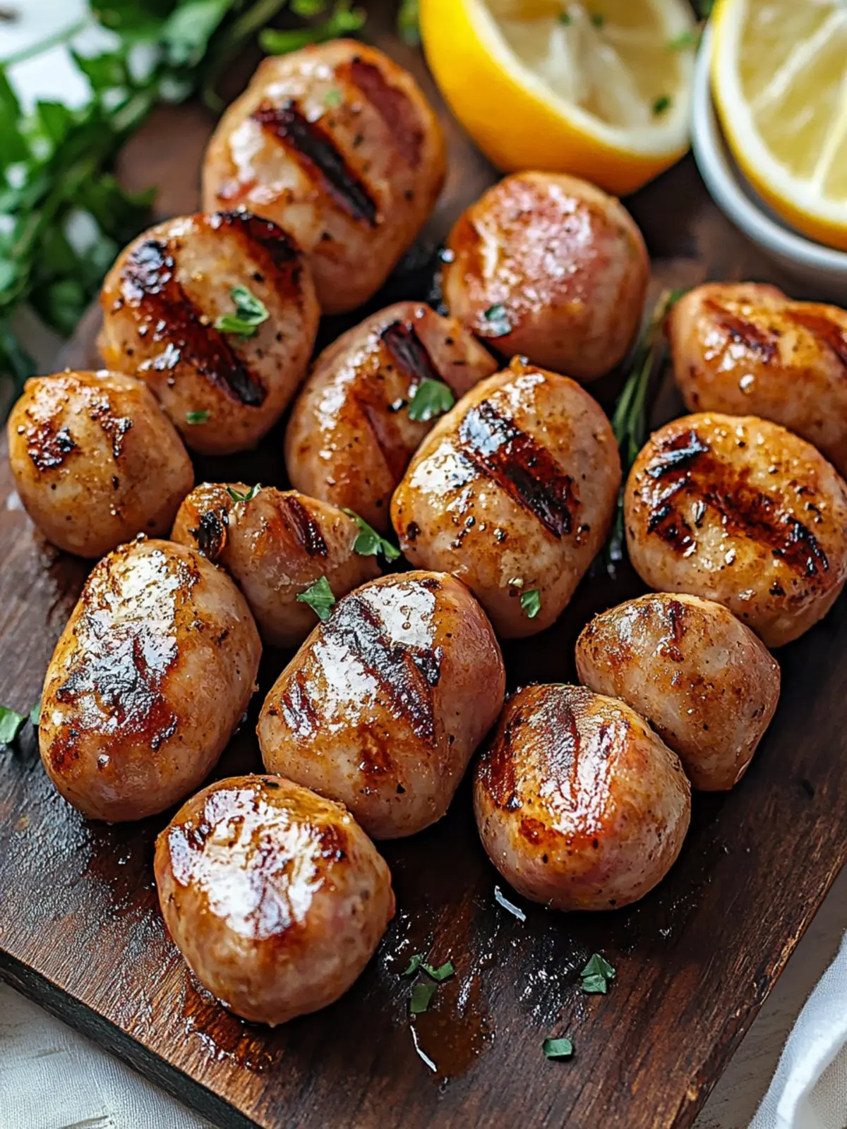 Wurst- und Garnelen-Spieße: Perfekt für dein Grillfest 4 Wurst- und Garnelen-Spieße