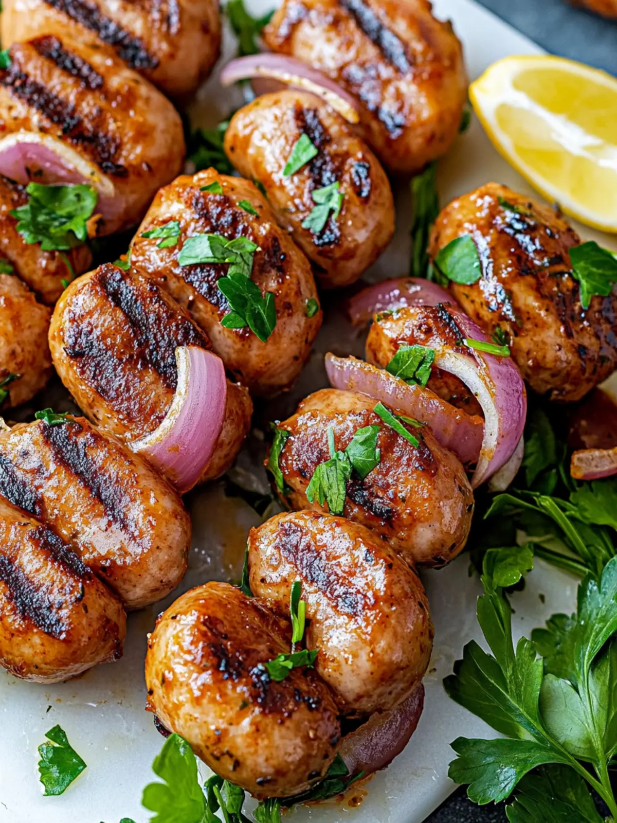 Wurst- und Garnelen-Spieße: Perfekt für dein Grillfest 5 Wurst- und Garnelen-Spieße