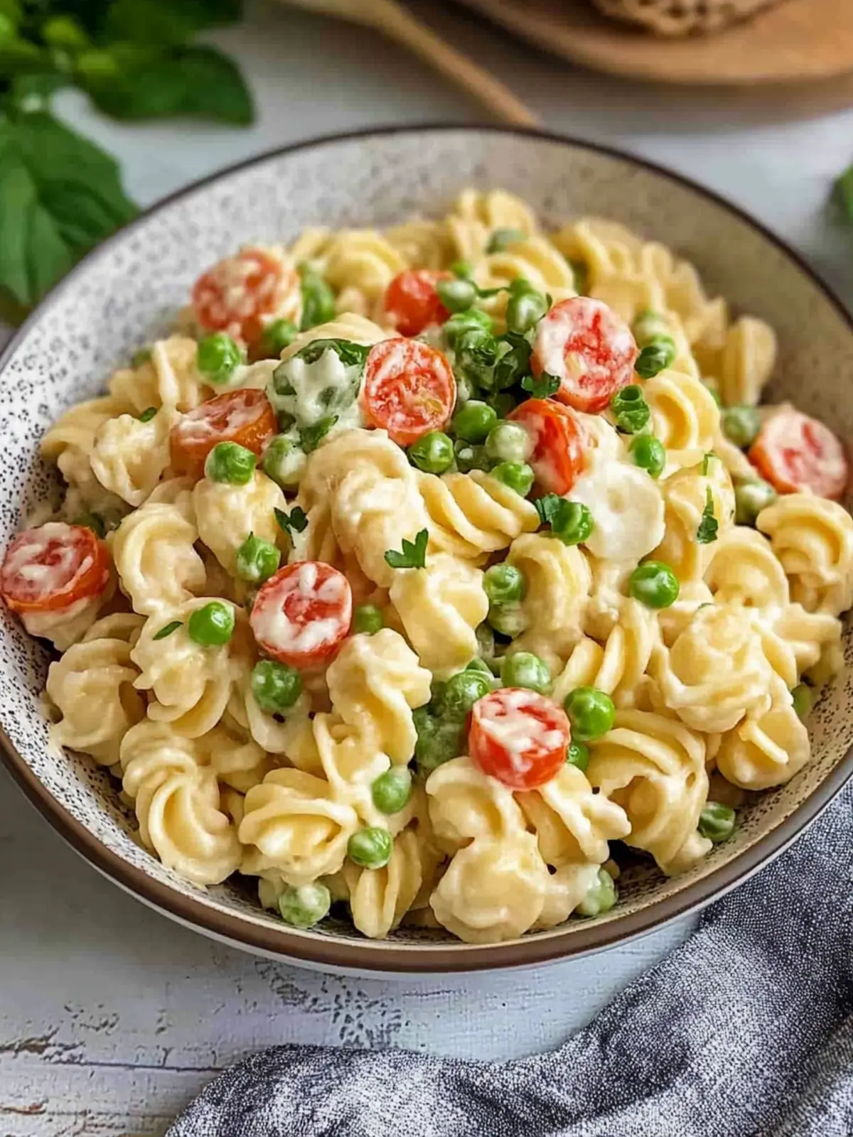 Cremiger Nudelsalat: Schnelles Rezept für Sommergenuss in 30 Minuten 3 Cremiger Nudelsalat: Das geniale Rezept in 30 Minuten