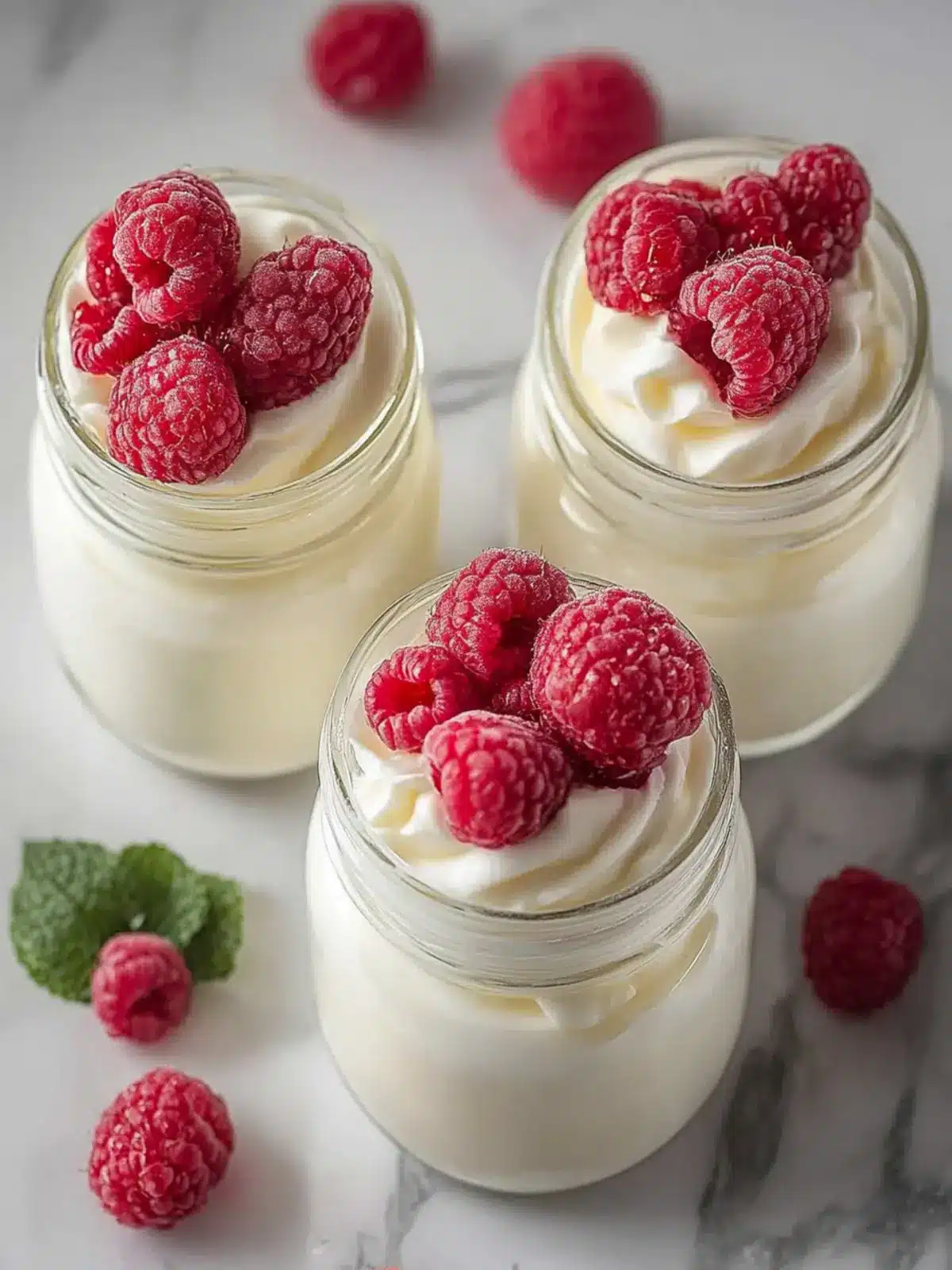 Himbeer-Mascarpone-Creme: Erfrischendes No-Bake Dessert! 5 Himbeer-Mascarpone-Creme