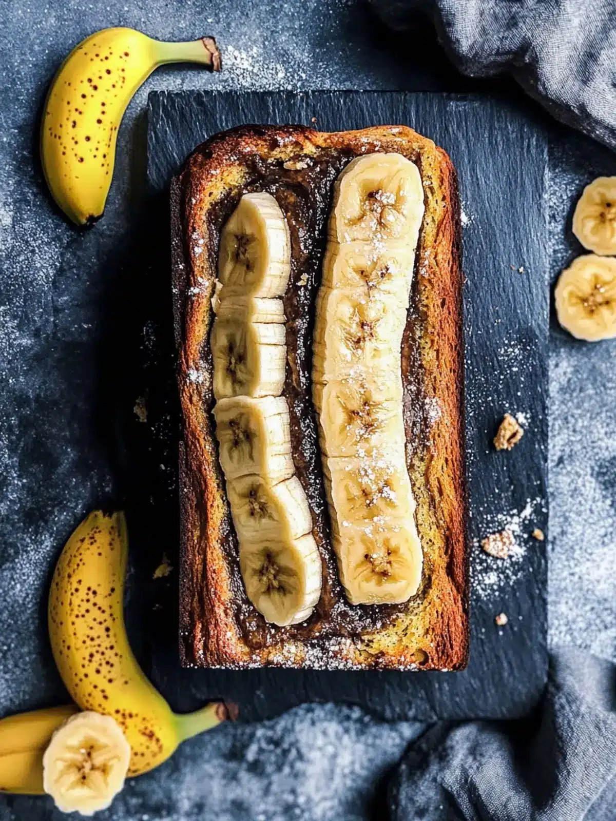 Saftiges Bananenbrot ohne Ei – Einfach und Lecker! 2 Bananenbrot
