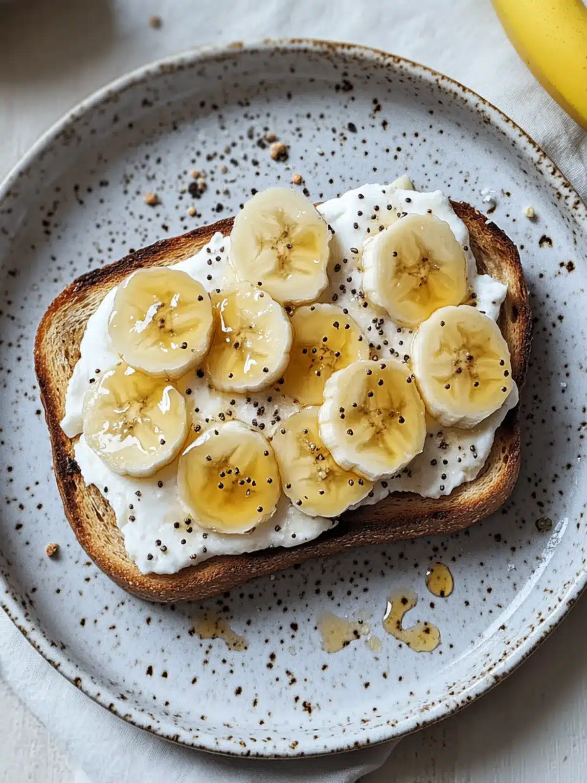 Unwiderstehlicher Quark-Bananen-Toast – dein schneller Protein-Kick 4 Unwiderstehlicher Quark-Bananen-Toast – cremig, süß & proteinreich