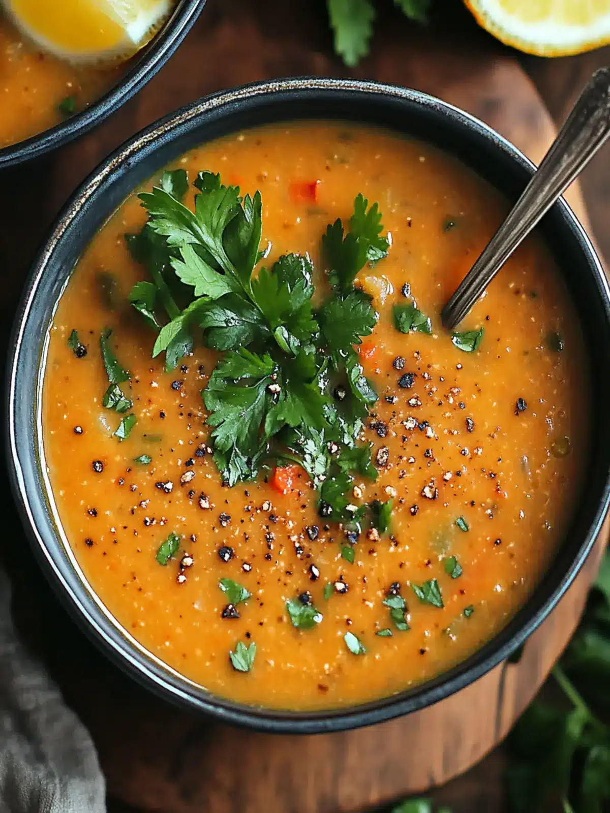 Herzhafte und geschmackvolle rote Linsensuppe – Detox für die Seele 3 Herzhafte und geschmackvolle rote Linsensuppe Rezept