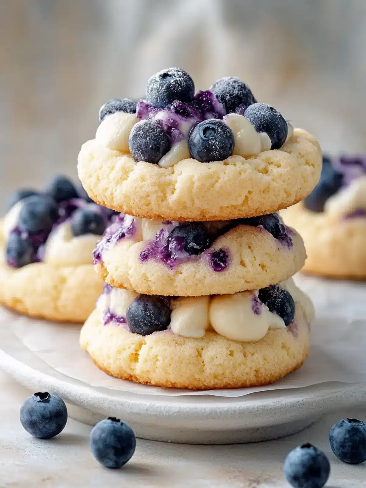 Leckere Heidelbeer-Frischkäse-Kekse für deinen perfekten Tag 2 Leckere Heidelbeer-Frischkäse-Kekse zum Ausprobieren heute