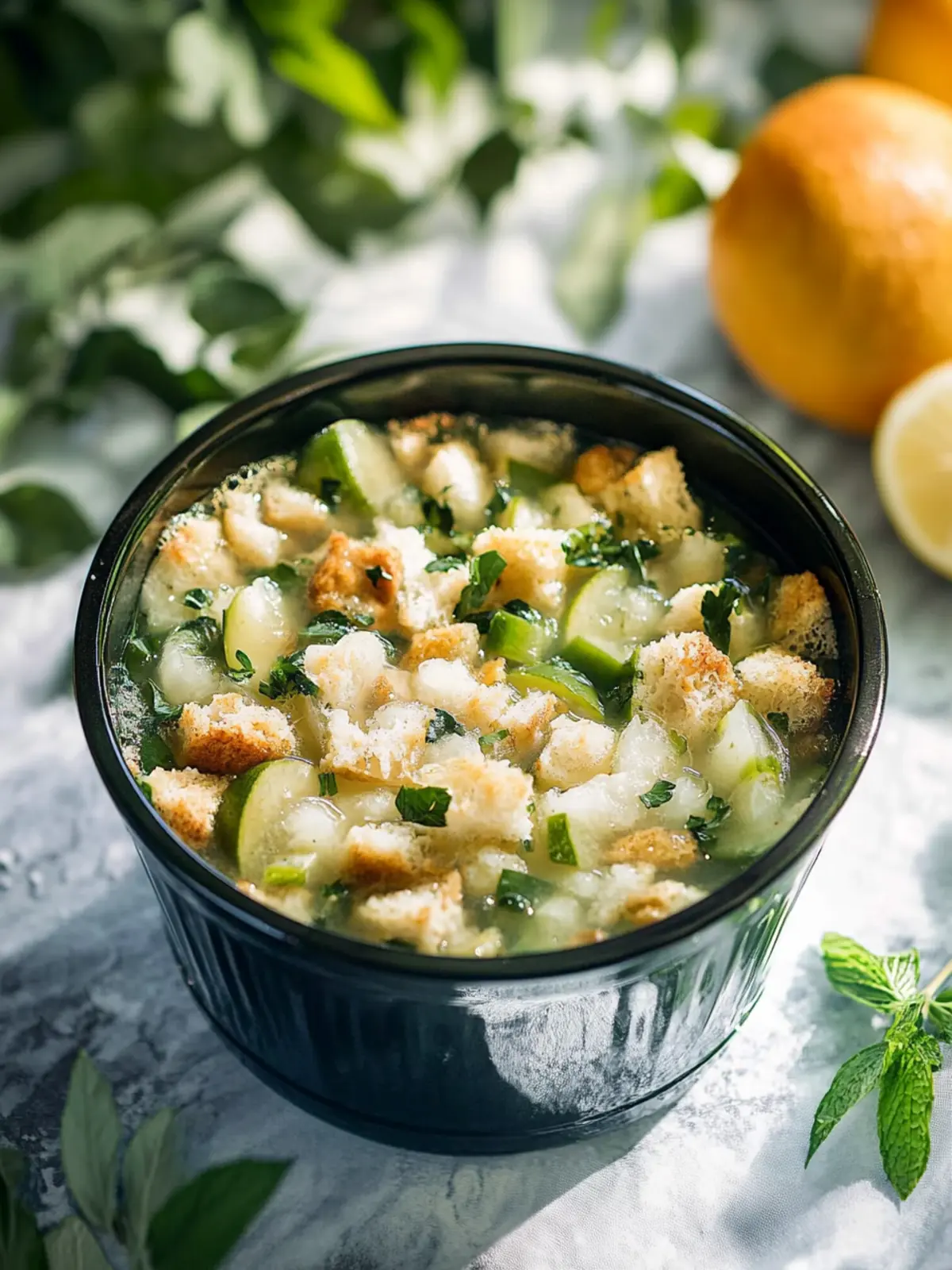 Crockpot Füllung mit frischen Kräutern für ein Festmahl 3 Crockpot Füllung