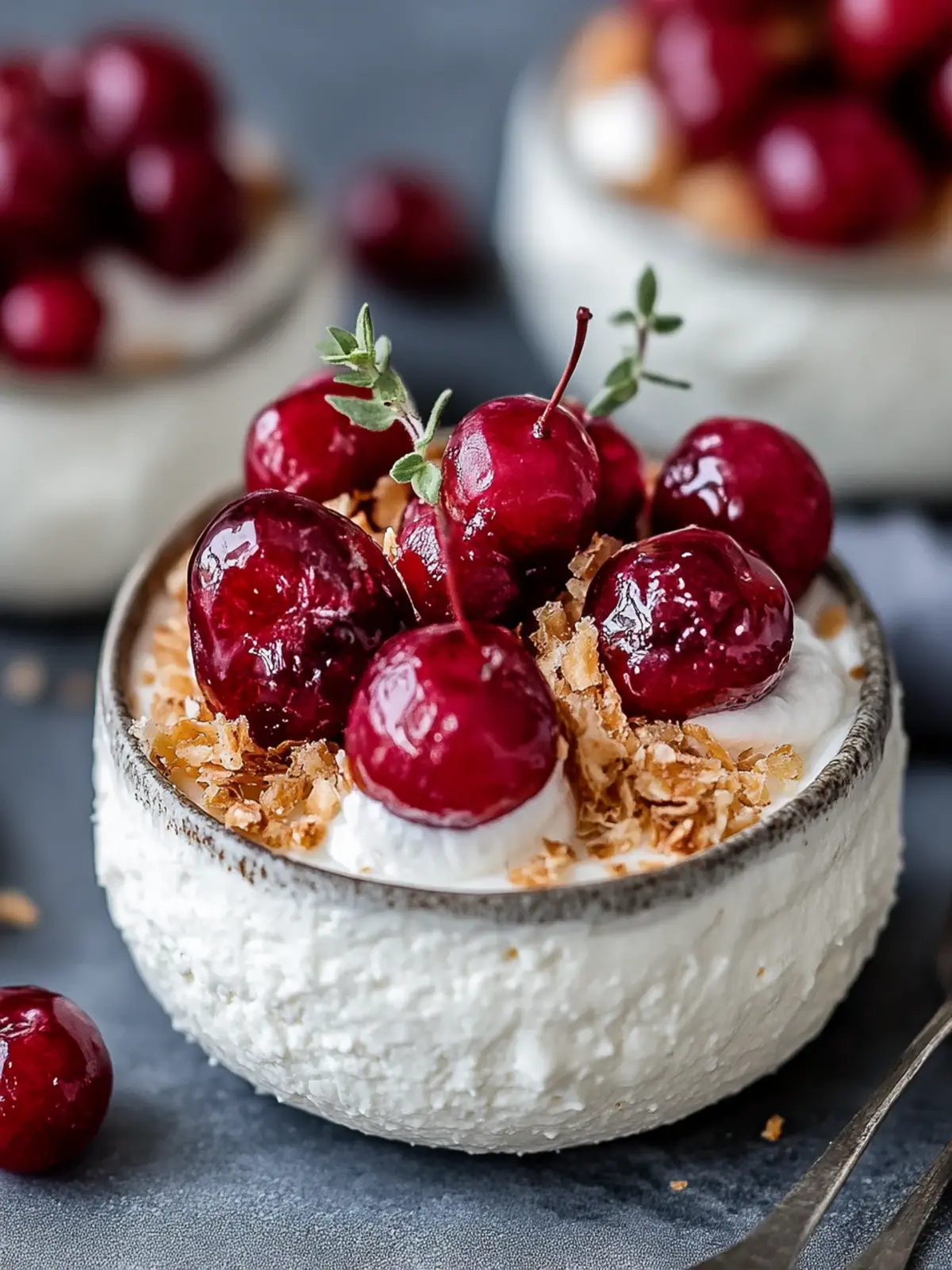 Leckeres Kirsch-Käsekuchen-Frühstücksschüssel-Rezept für Genießer 2 Leckeres Kirsch-Käsekuchen-Frühstücksschüssel-Rezept zum Ausprobieren