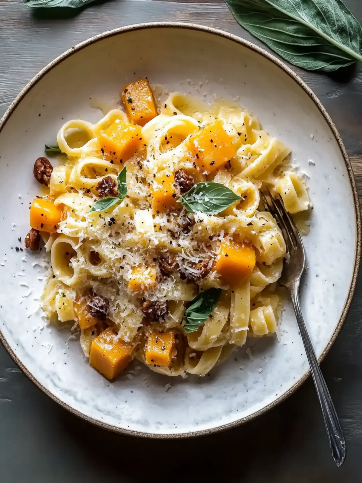 Braune Butter Salbei Butternut-Kürbis Pasta: Ein Genuss für alle Sinne 5 Braune Butter Salbei Butternut-Kürbis Pasta
