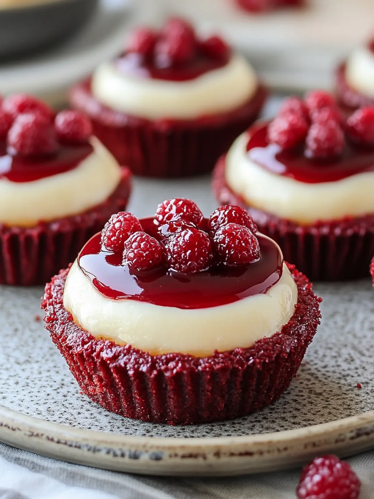 Unwiderstehliche Mini-Rotkäppchen-Käsekuchen für jeden Anlass 3 Unwiderstehliche Mini-Rotkäppchen-Käsekuchen