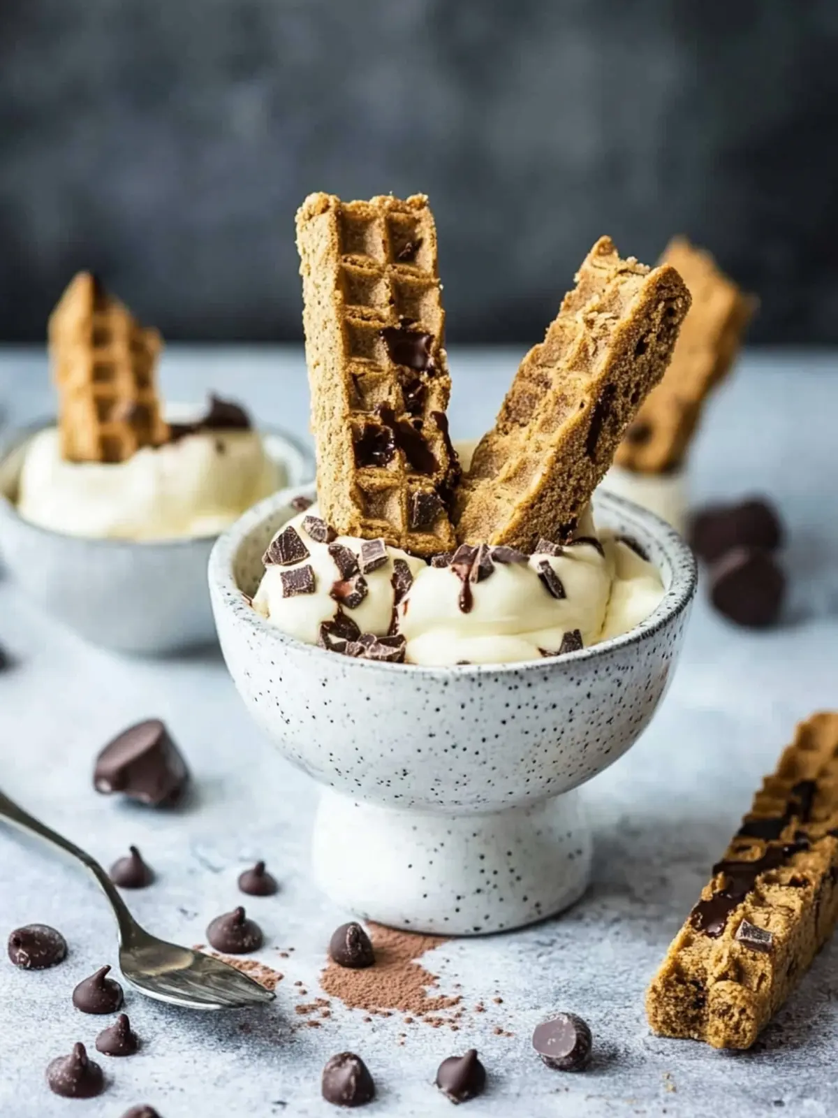 Schokoladenkekse Dipper – Cremiger Genuss für Groß und Klein 4 Schokoladenkekse Dipper