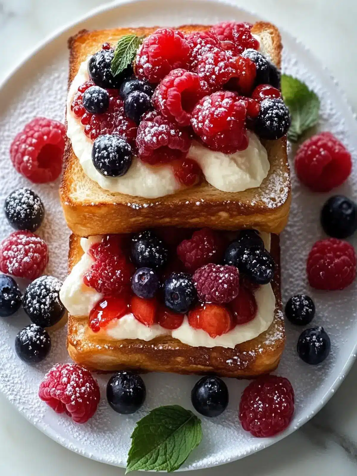 Dreifachbeeren-Frühstücksauflauf: Ein köstlicher Frühstücksgenuss