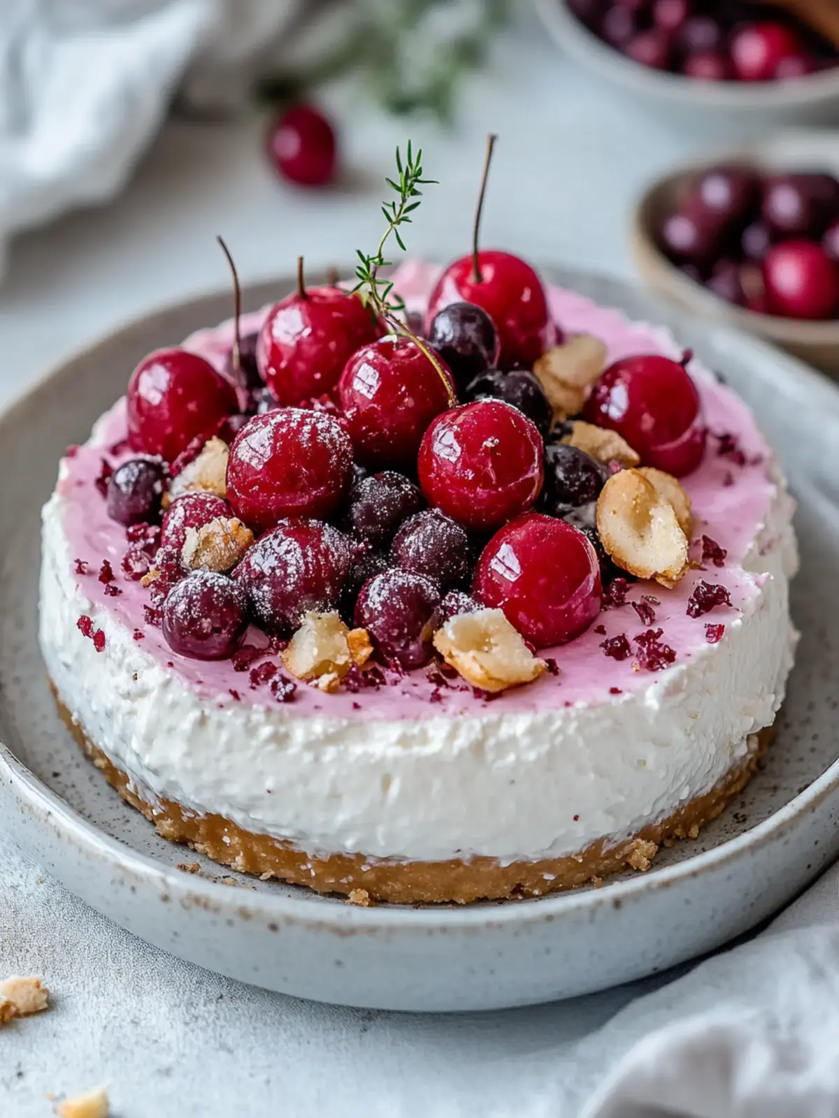 Leckeres Kirsch-Käsekuchen-Frühstücksschüssel-Rezept für Genießer 3 Leckeres Kirsch-Käsekuchen-Frühstücksschüssel-Rezept zum Ausprobieren