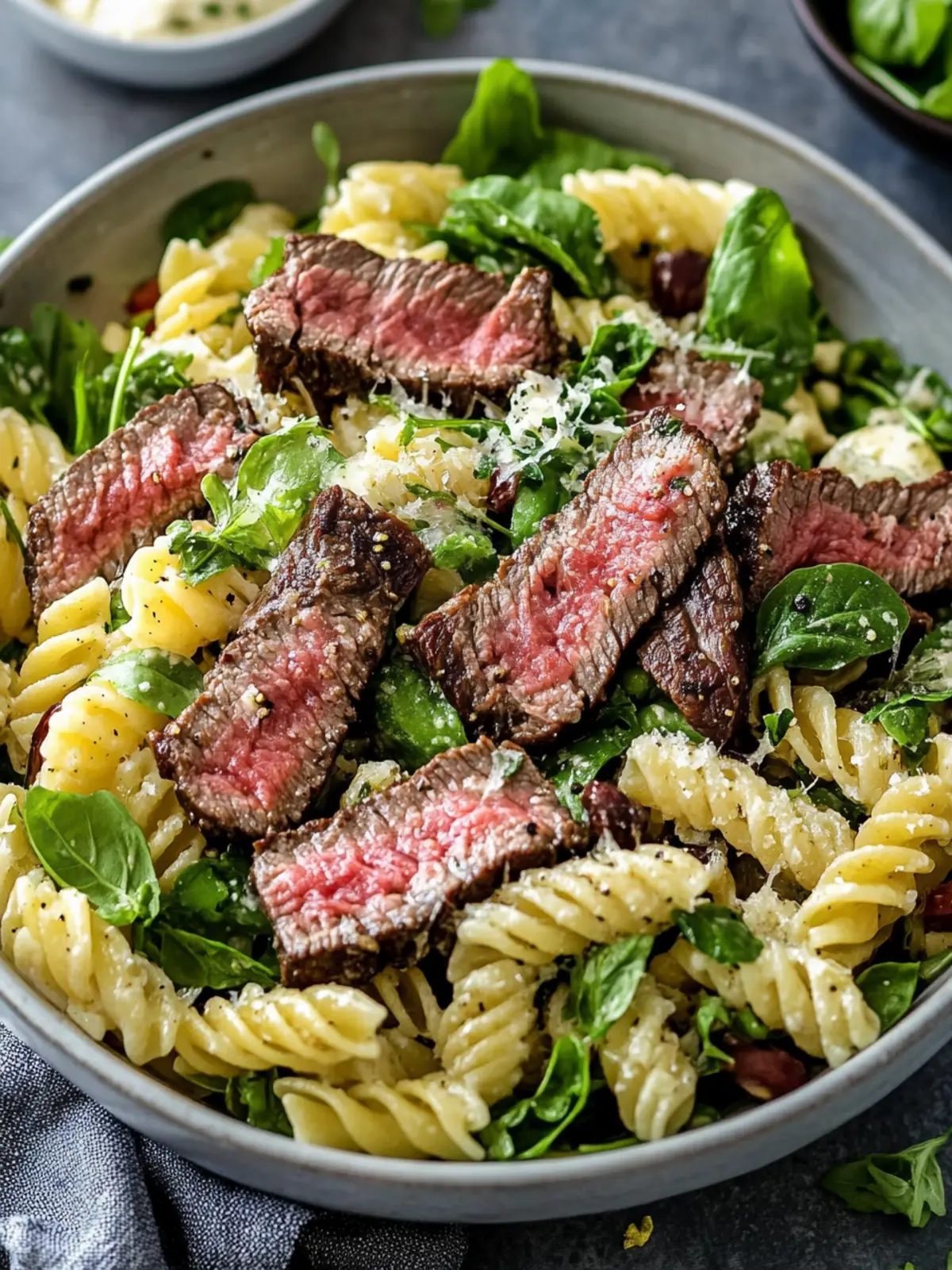 Steak Pasta Salat: Bunte Frische für deinen Grillabend 3 Steak Pasta Salat