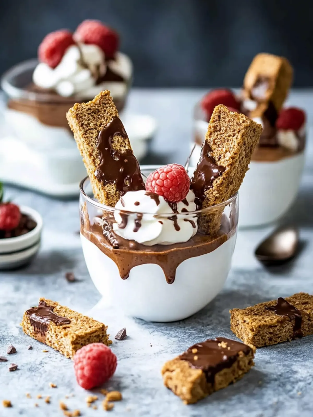 Schokoladenkekse Dipper – Cremiger Genuss für Groß und Klein 3 Schokoladenkekse Dipper