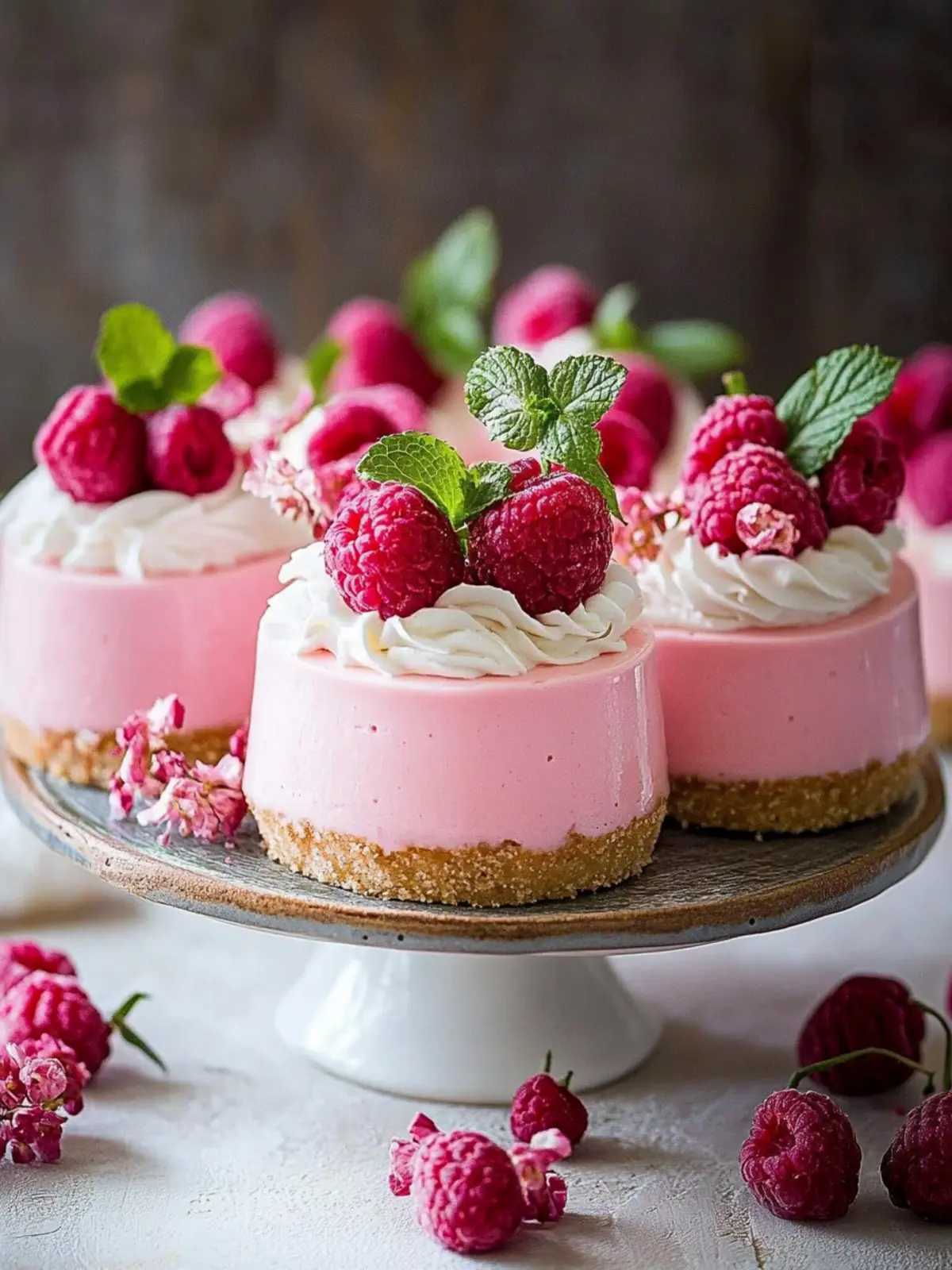 Himbeer-Käsekuchen-Mousse: Sommerlich lecker und ohne Backen 3 Himbeer-Käsekuchen-Mousse