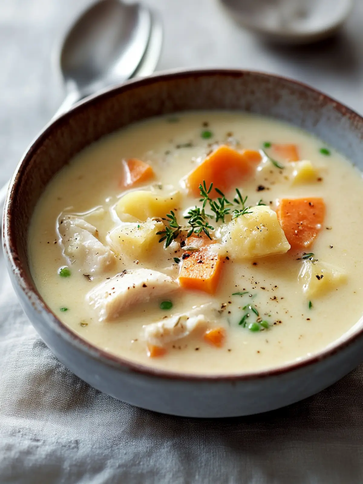 Cremige TUNA SUPPE für schnelle Wohlfühlmomente zu Hause 3 Creme TUNA SUPPE