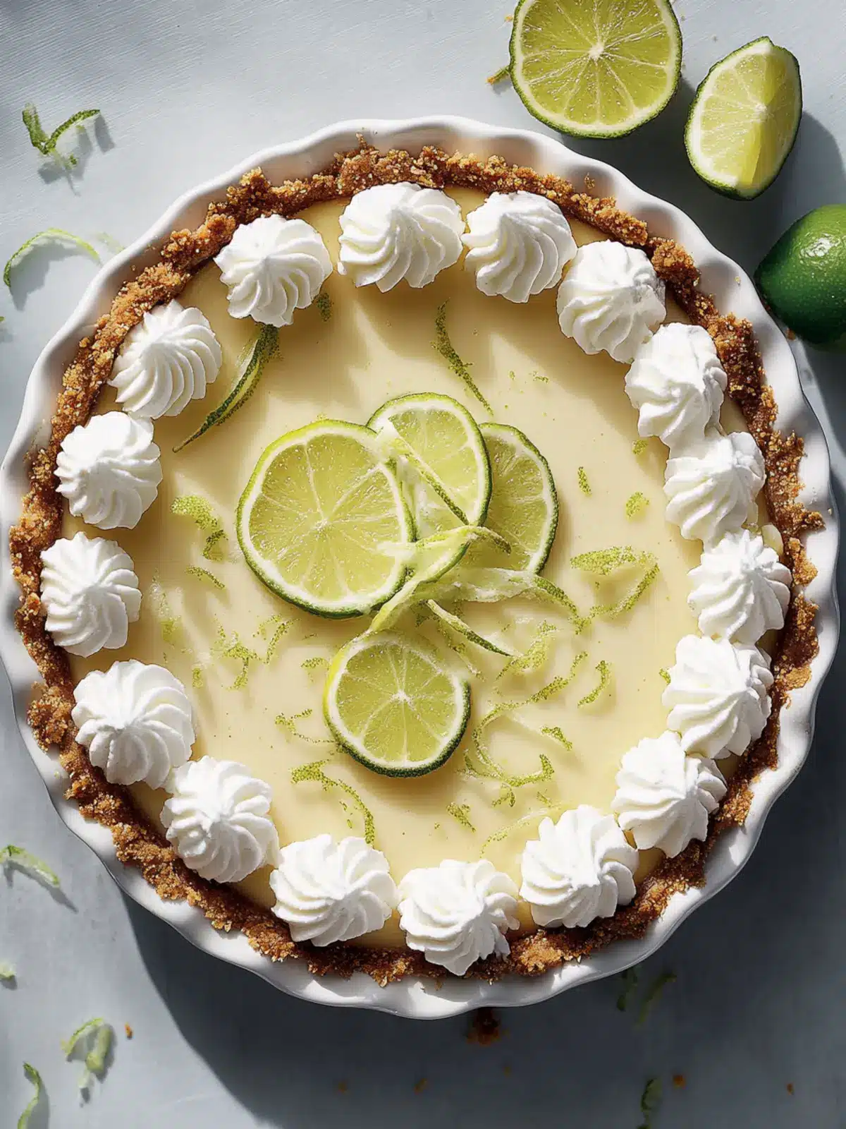 Erfrischende Key Lime Pie – Süß, sauer und einfach lecker 5 Key Lime Pie