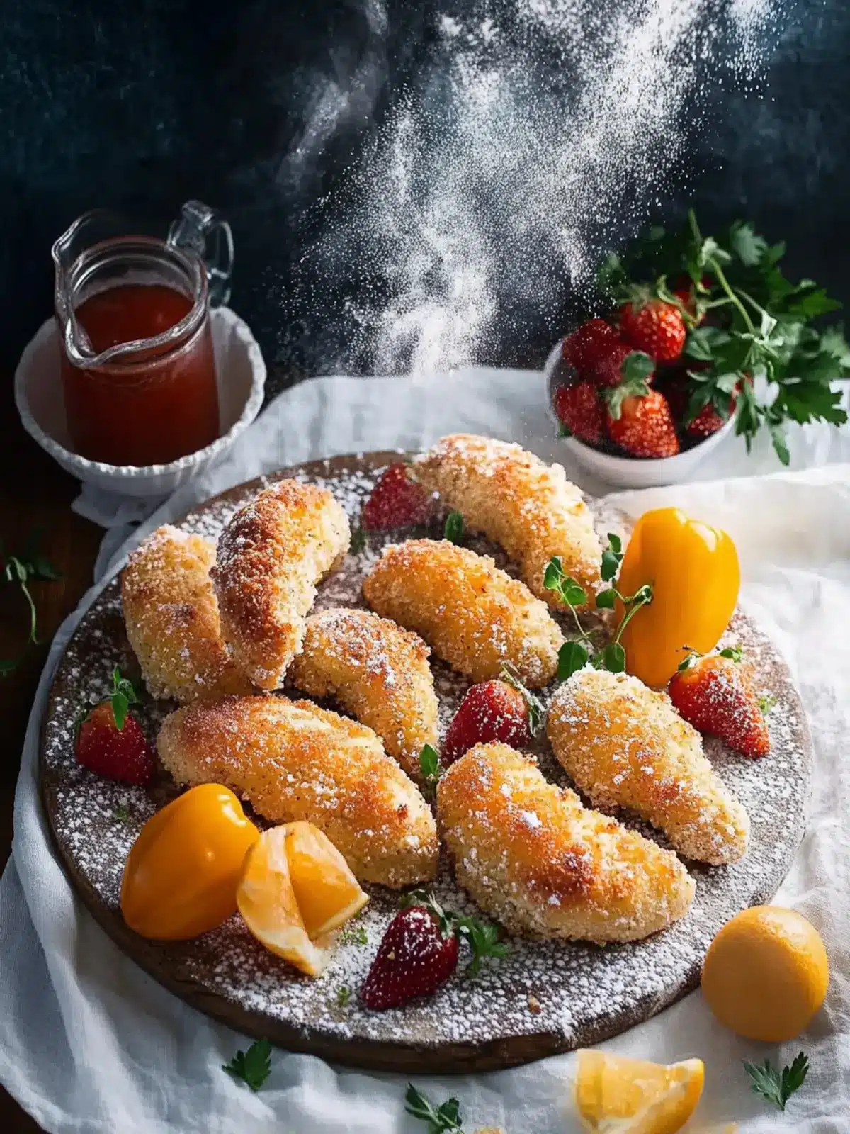 Gebackene Hähnchenstreifen: Knusprig, gesund und lecker! 4 Gebackene Hähnchenstreifen