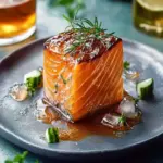 Einfache gebackene Bourbon-Glasierte Lachsforelle für jeden Abend 6 Einfache gebackene Bourbon-Glasierte Lachsforelle