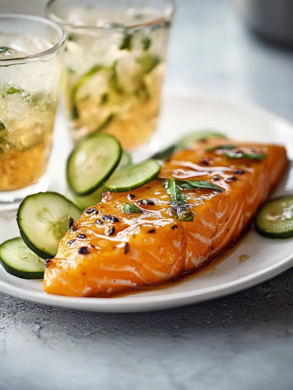 Bester heißer Honig-glasiierter Lachs – Süß und würzig genießen 5 Bester heißer Honig-glasiierter Lachs – Einfaches, süßes und würziges Abendessen