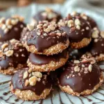 Schokoladen-Haselnusskekse mit Nougat – Himmlisch lecker! 43 Schokoladen-Haselnußkekse mit Nougat und Schokolade