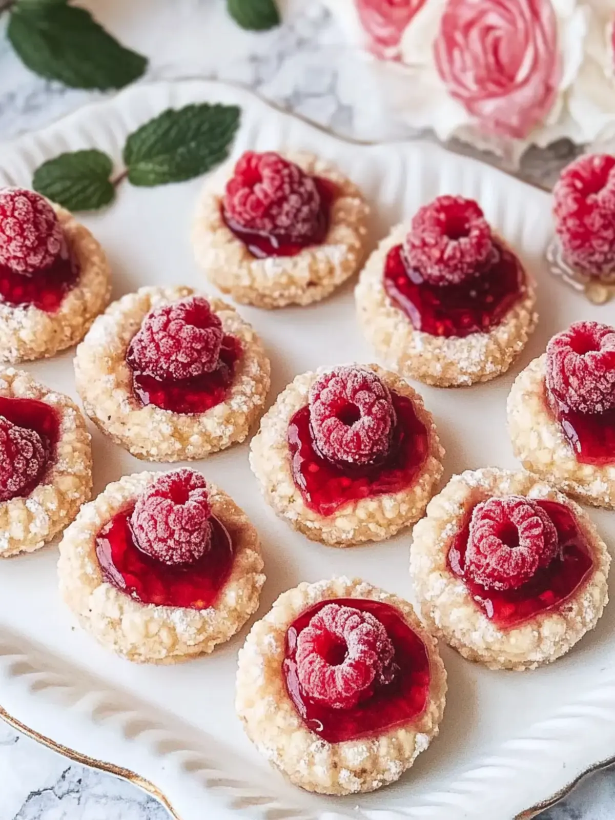 Himbeer-Fingerabdruckkekse – Süßes Geheimnis für jeden Anlass 4 Himbeer-Fingerabdruckkekse