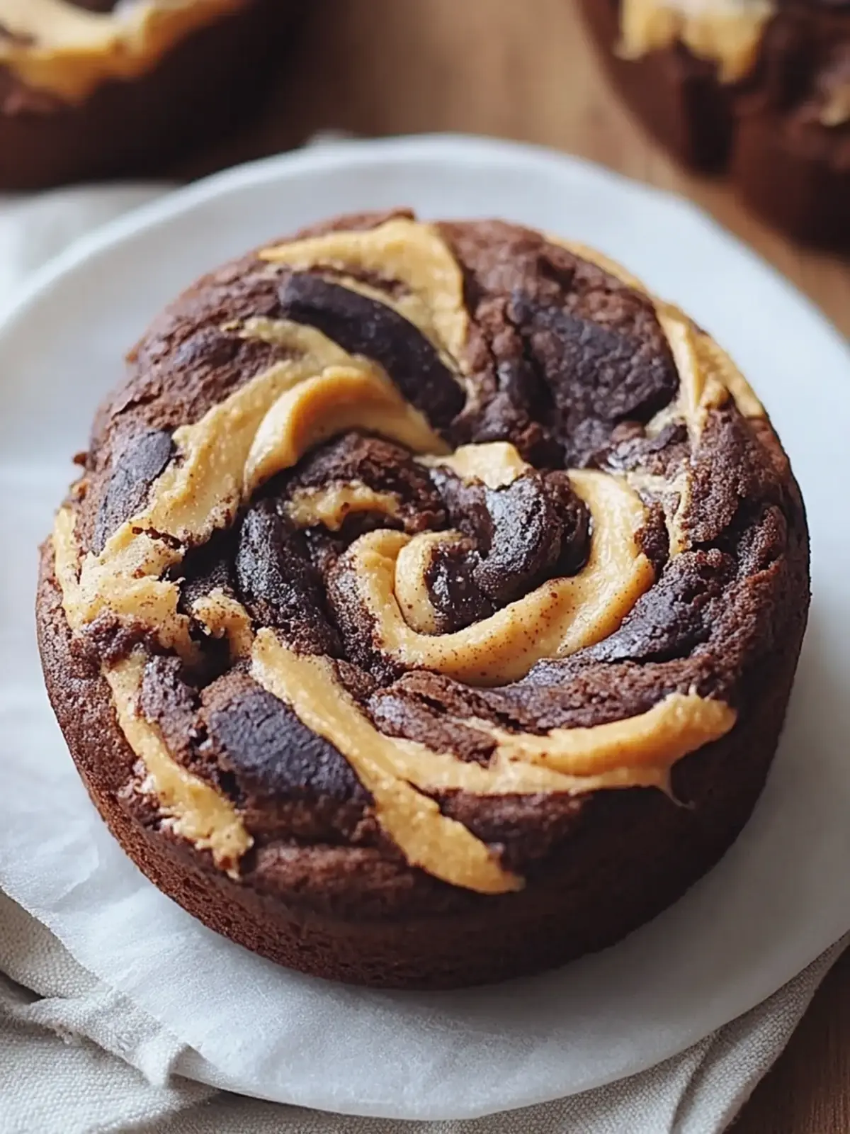 Erdnussbutter Brownie Wirbel Kekse für unwiderstehlichen Genuss 3 Erdnussbutter Brownie Wirbel Kekse